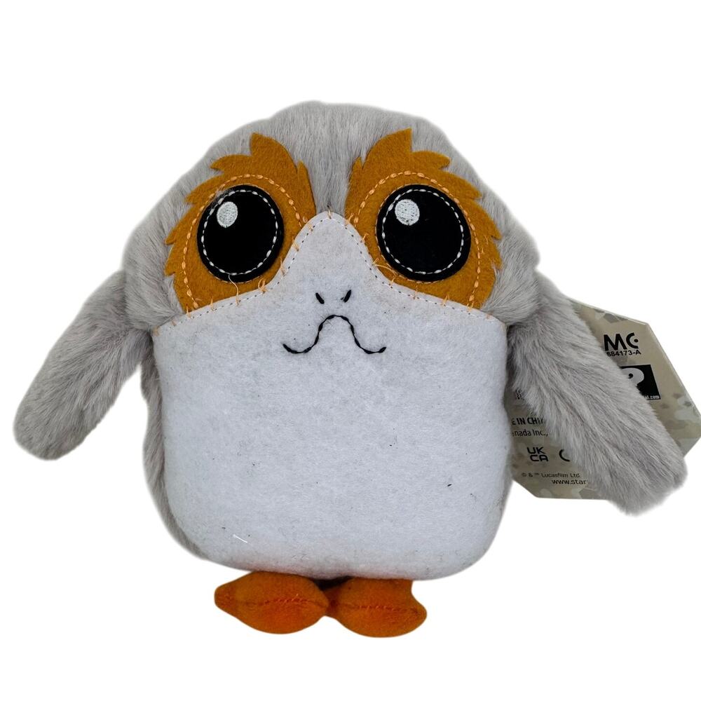 Disney Star Wars Stitchlings Porg 7" Plush Galaxy of Creatures NWT
